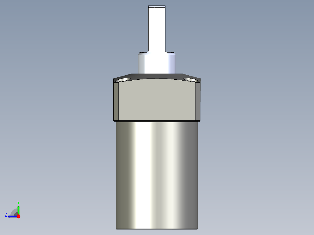 KOSMEKLHS0480-Cx-P多系列多零件图纸模型右视图