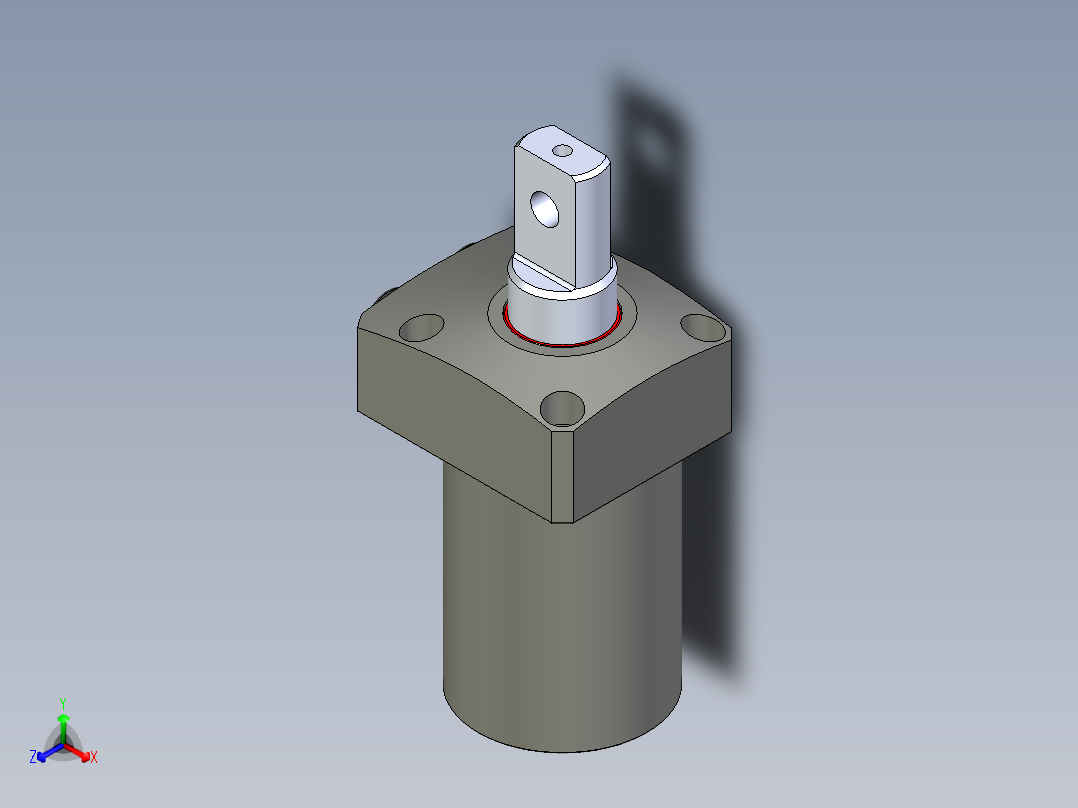 KOSMEKLHS0480-Cx-P多系列多零件图纸模型正等轴测图