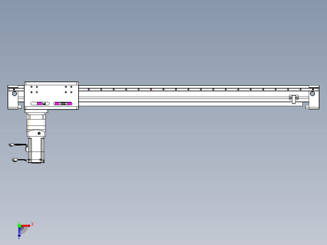 威洛博VG 系列模组VG8Z-L50π-S1080-BC-ZP75B-C3-K俯视图
