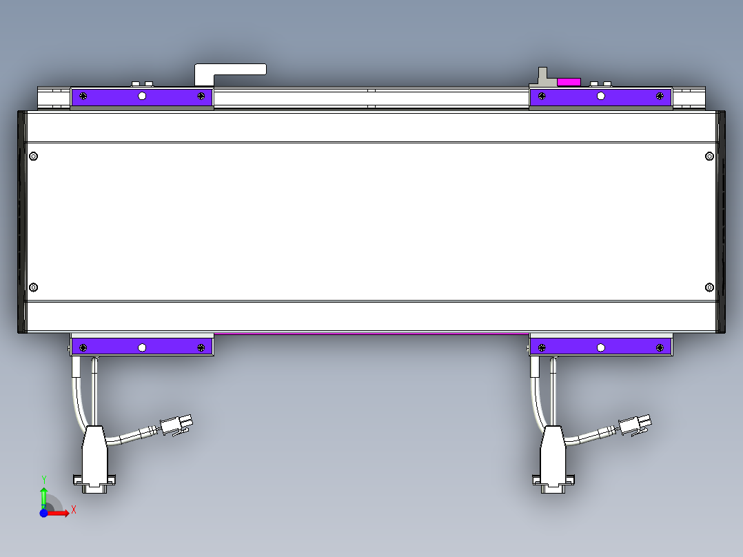 威洛博VL系列3d模型模组2VL17E1Y-S200前视图