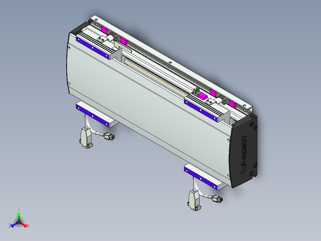 威洛博VL系列3d模型模组2VL17E1Y-S200正等轴测图