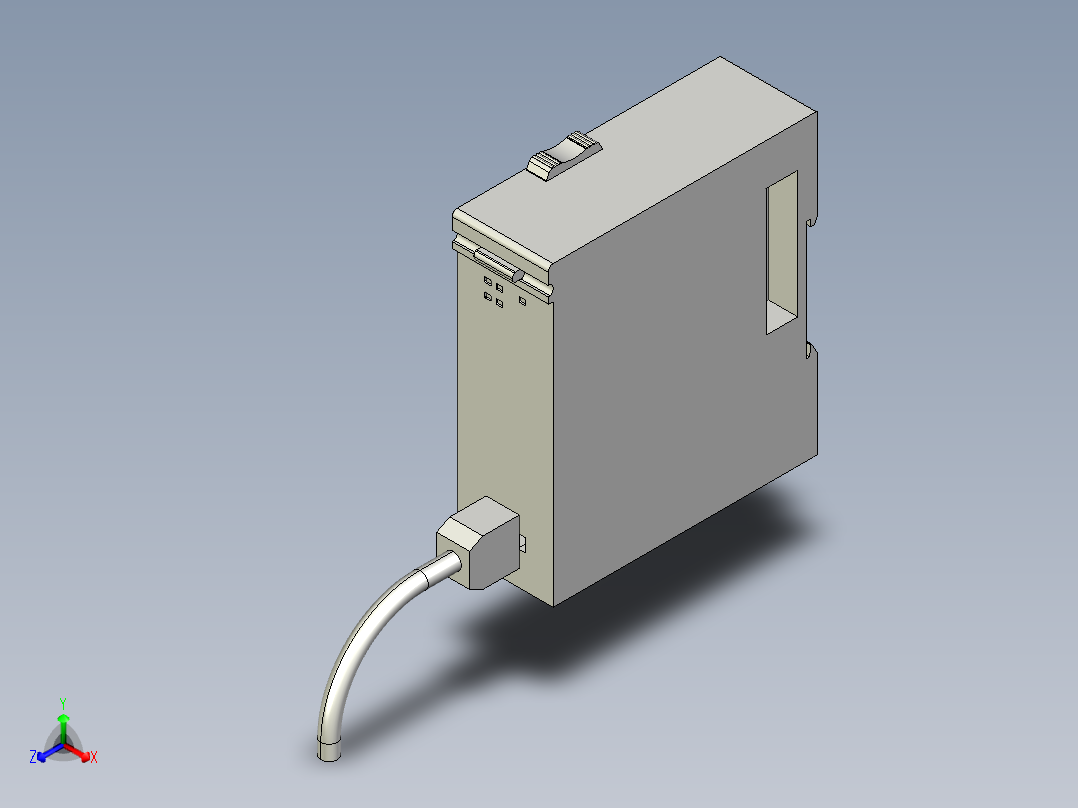 基恩士KV-LE20A_V_kc图纸模型