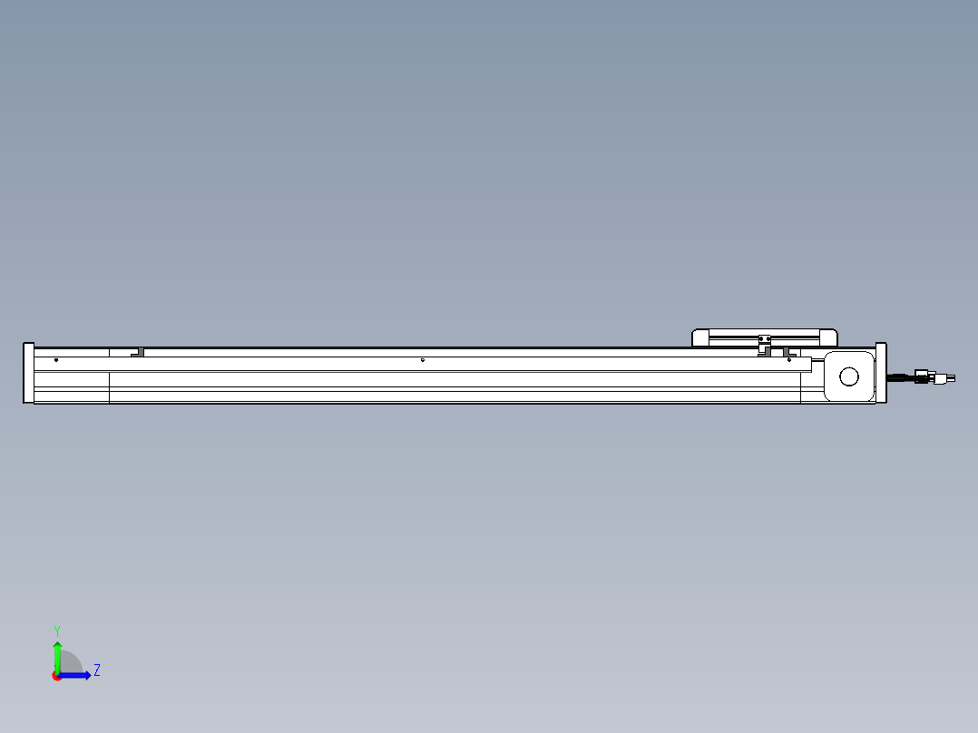 威洛博LB.GB同步带传动--欧规系列LB6A-L130-S700-BL左视图