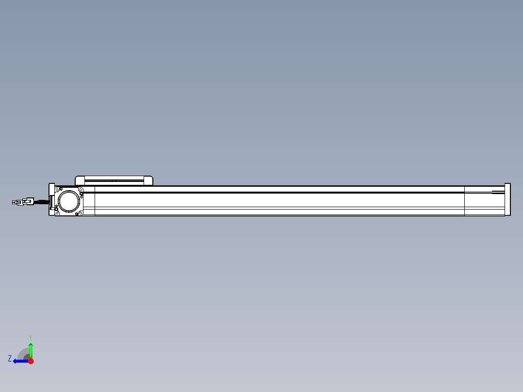威洛博LB.GB同步带传动--欧规系列LB6A-L130-S700-BL右视图