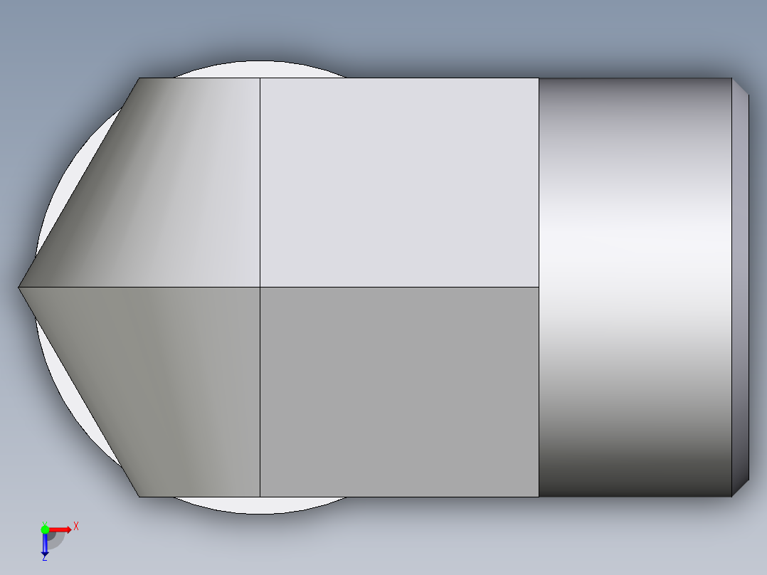 卡套式工业通用硬管接头EO_Male_stud_elbow_WE25SM71X俯视图