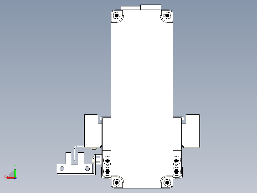 钢基模组-TPA-KNR-6005C-300A1-MU-H1S1后视图