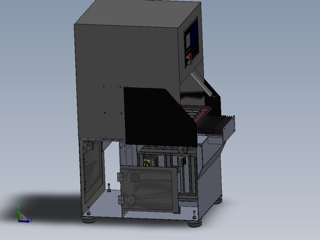 平面加工CNC（sw09可编辑+工程图+bom）