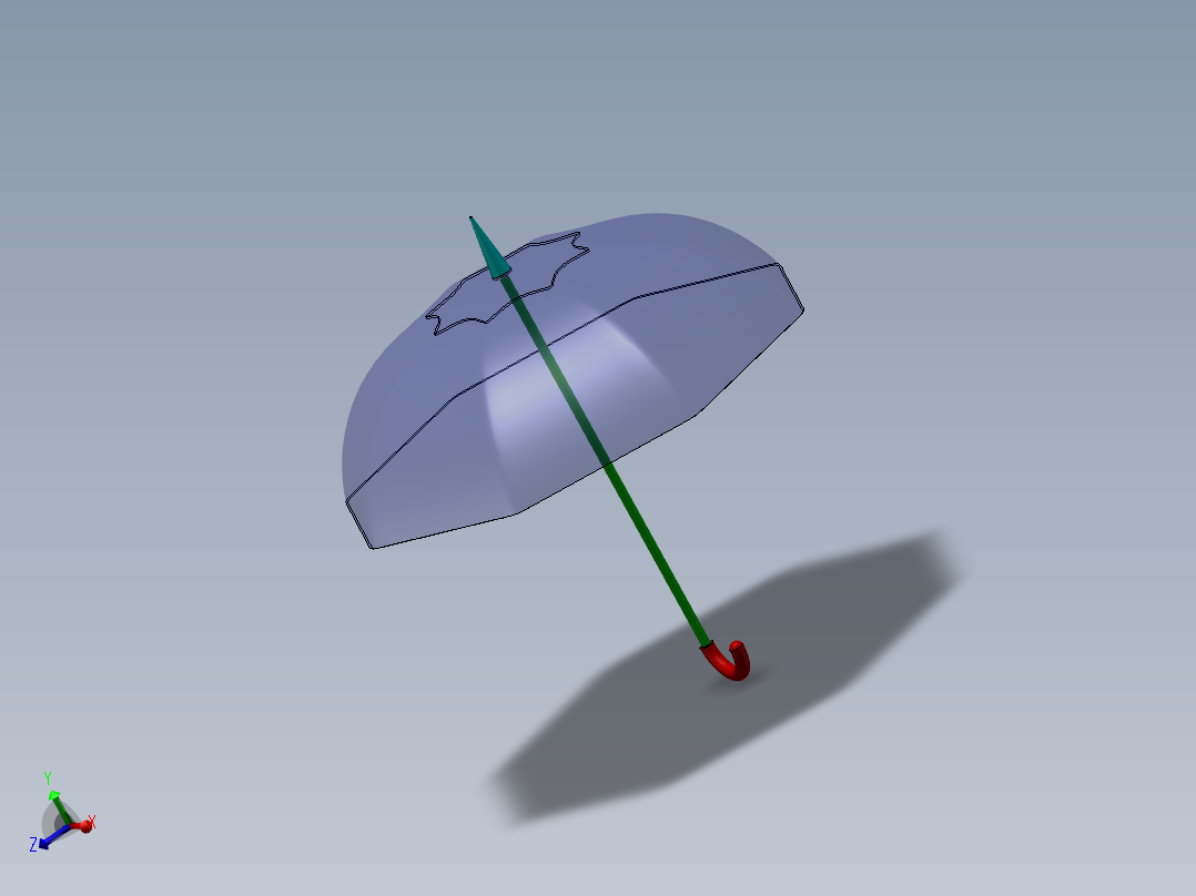 <span style='color: red'>雨伞</span>