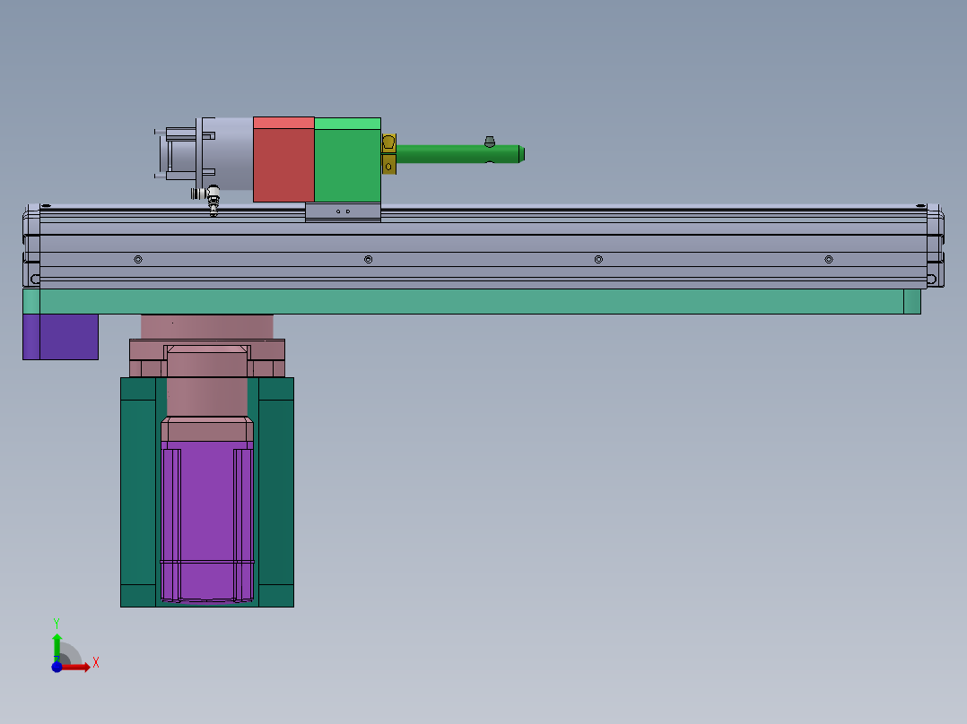 旋转机械手前视图