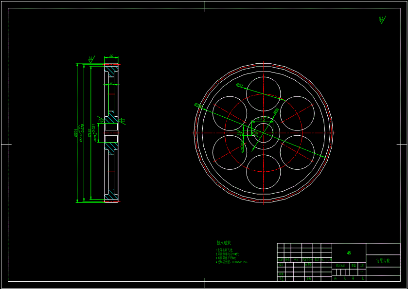 XL685-一种三星轮式电动爬楼梯轮椅的结构设计设计素材