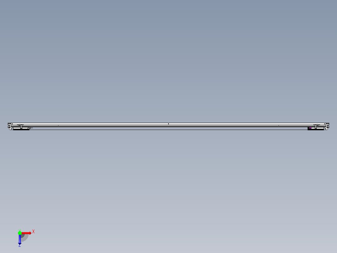 威洛博VL系列3d模型模组2VL14S2Y-S3150俯视图