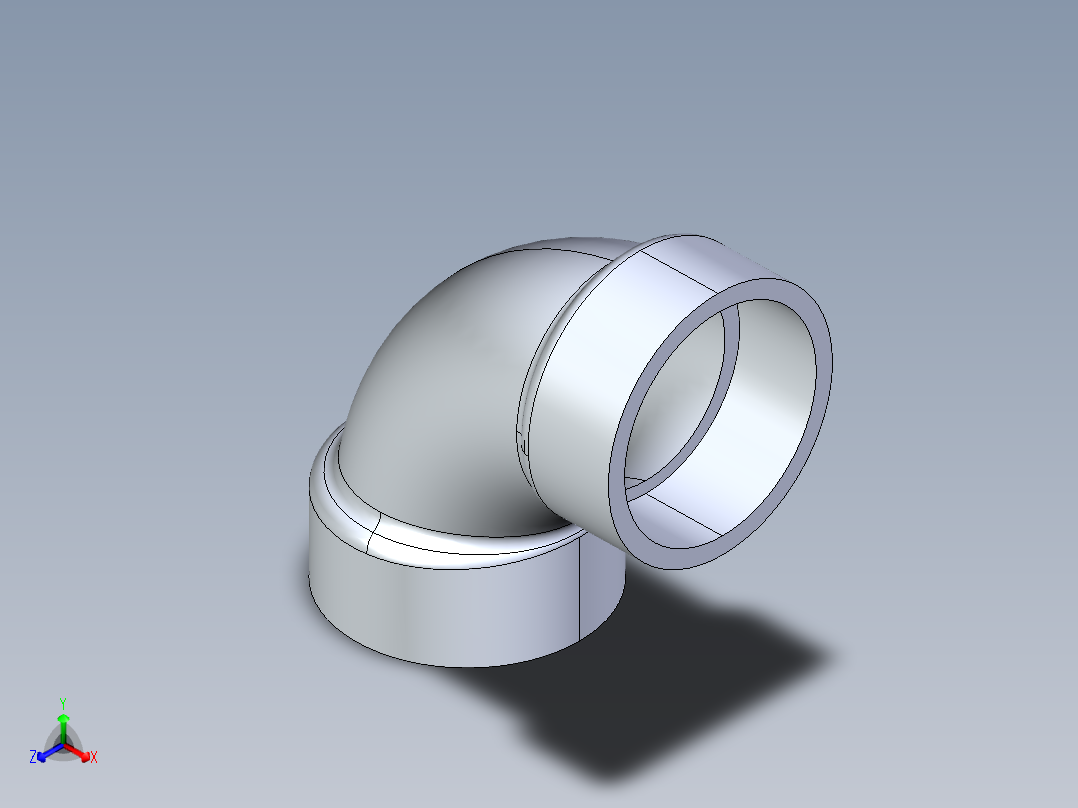 船舶管路系统S3_SeaDrainPLUS_1-4ShortBend-SxS_37E182501_1-1-2in Sea Drain Plus - 91.2 Short Sweep - SxS