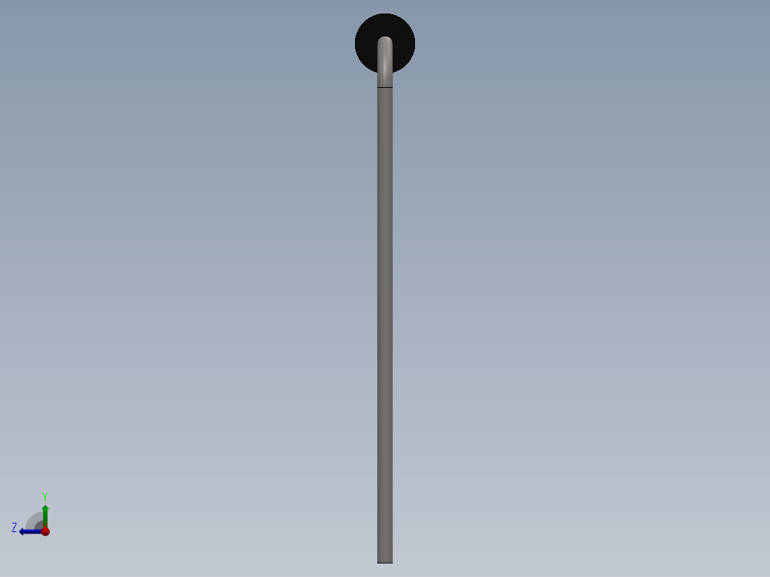 电容器 二极管 电阻器-Schottky Diode 1N5819右视图