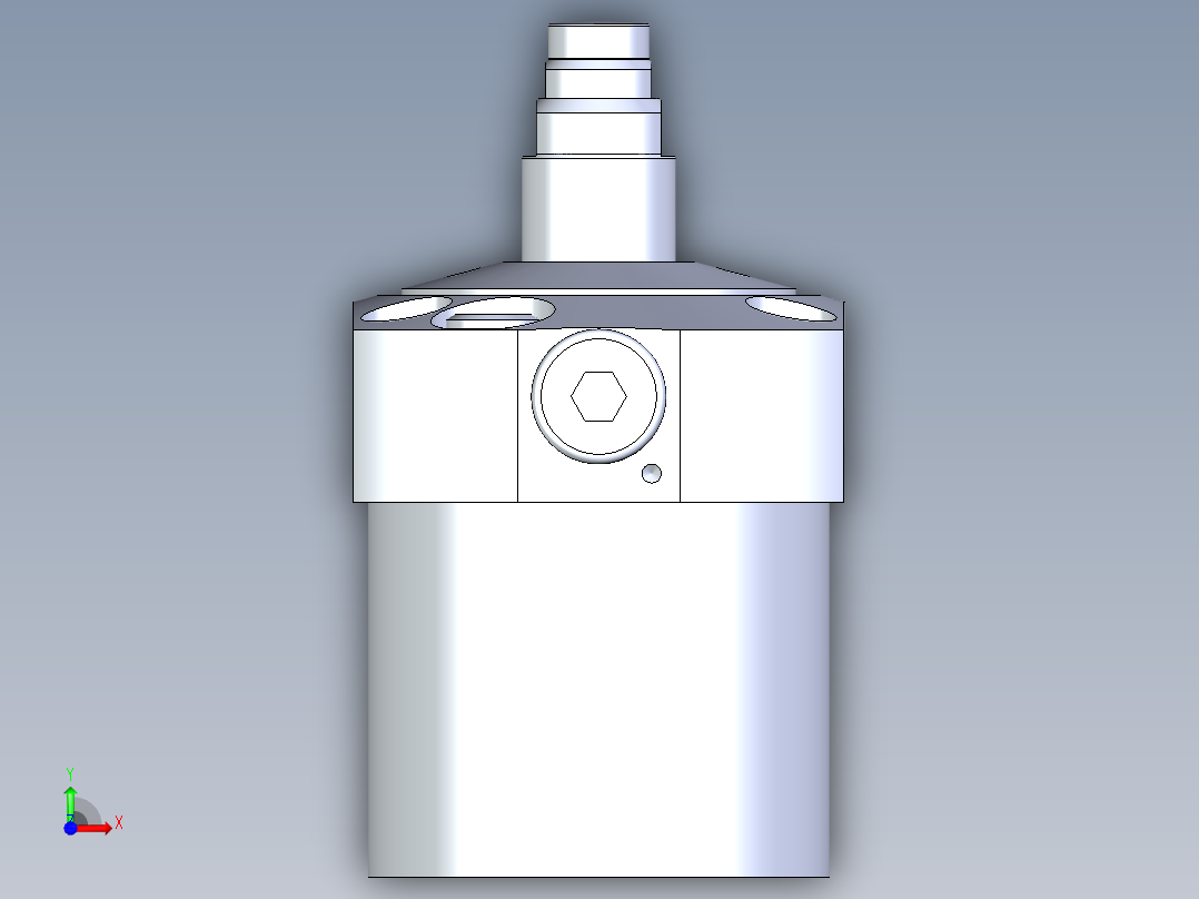 KOSMEKLC0482-CxM-E多系列多零件图纸模型前视图