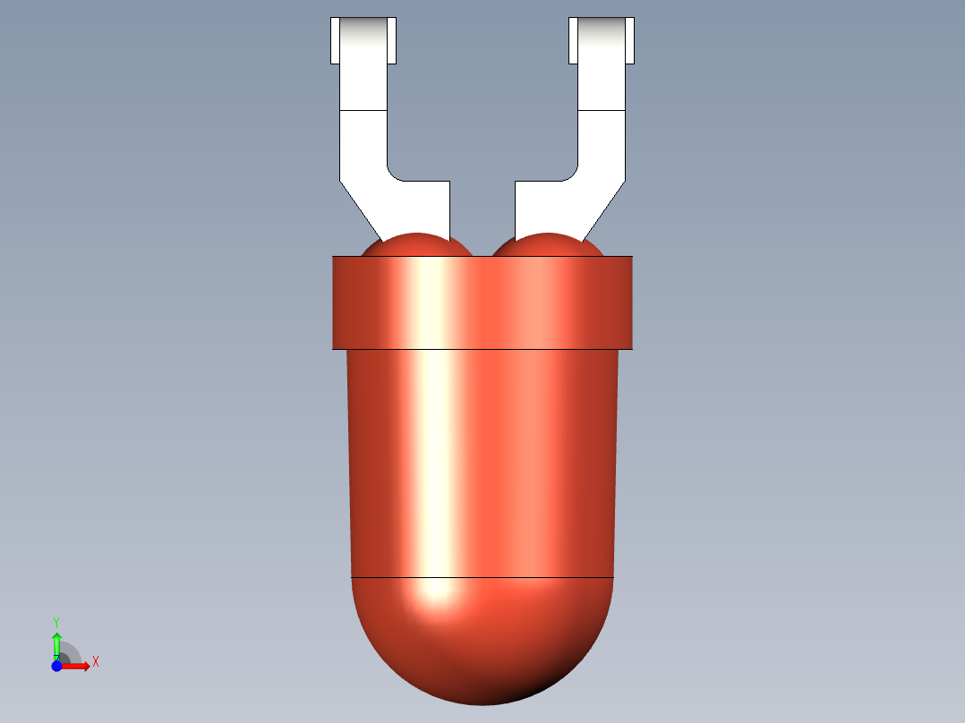 光电元件封装-L-934ID-RA前视图