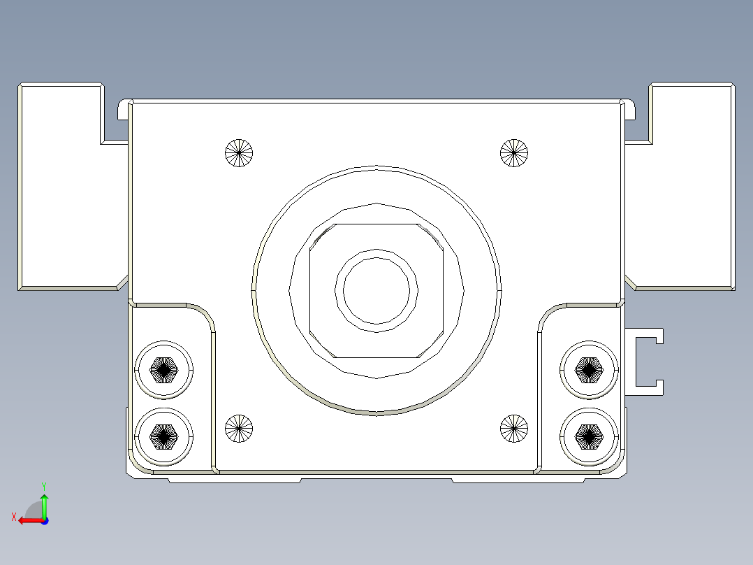 钢基模组-TPA-KNR-6005C-500A1-M-H0S0后视图