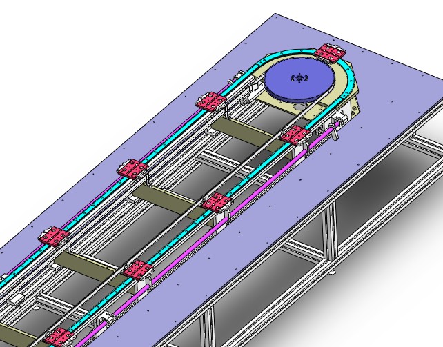 环形导轨3D图纸 H798