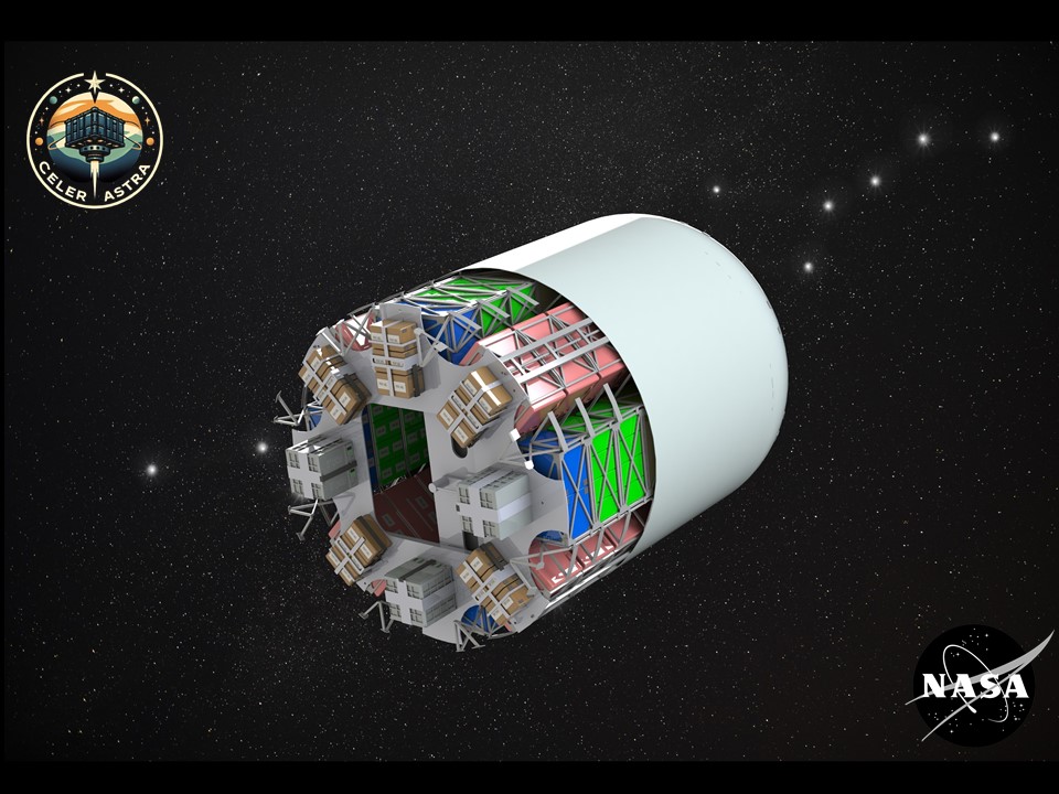太空通道货物包装储存机构1