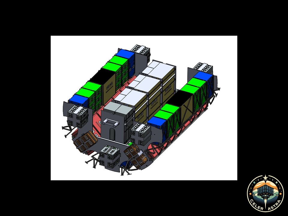 太空通道货物包装储存机构1