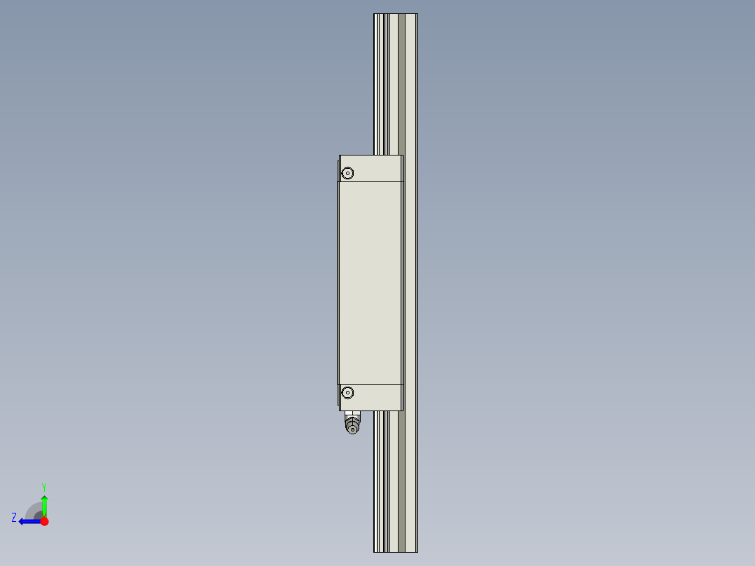 银泰PMI-SME30-LSB.igs右视图