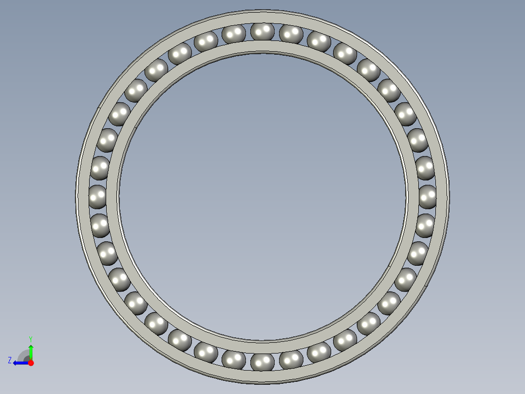 深沟球轴承61813右视图