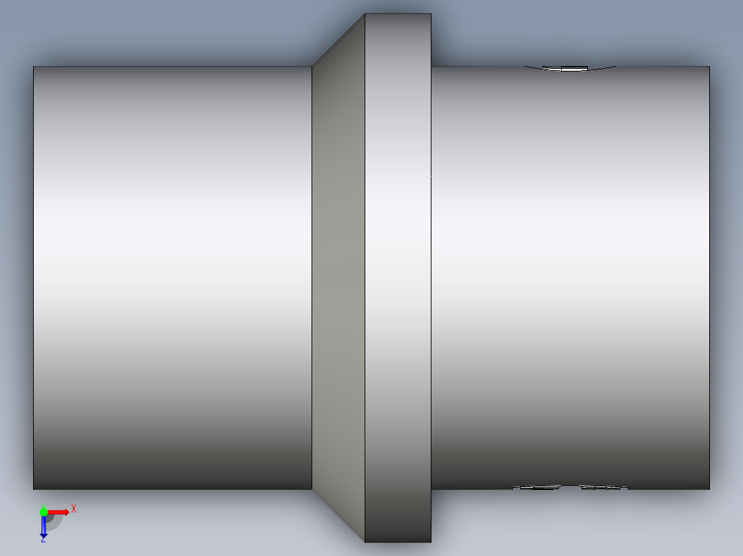 卡套式工业通用硬管接头EO_Blanking_plug_for_cones_BUZ16SCFX俯视图