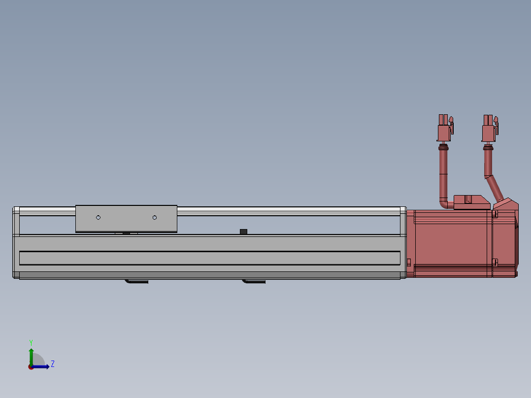 精密模组MY100-T10-50L-BC-P20B-C4-C左视图