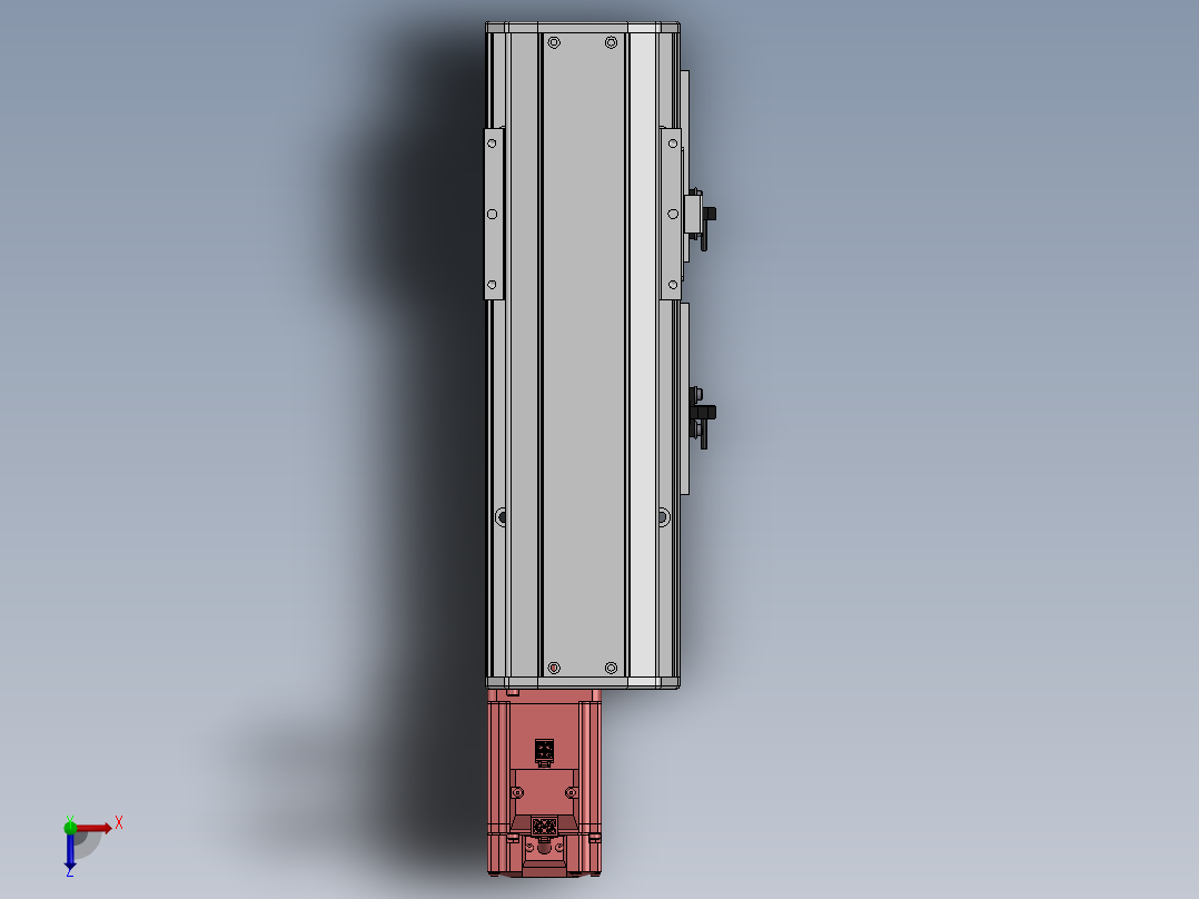 精密模组MY100-T10-50L-BC-P20B-C4-C俯视图