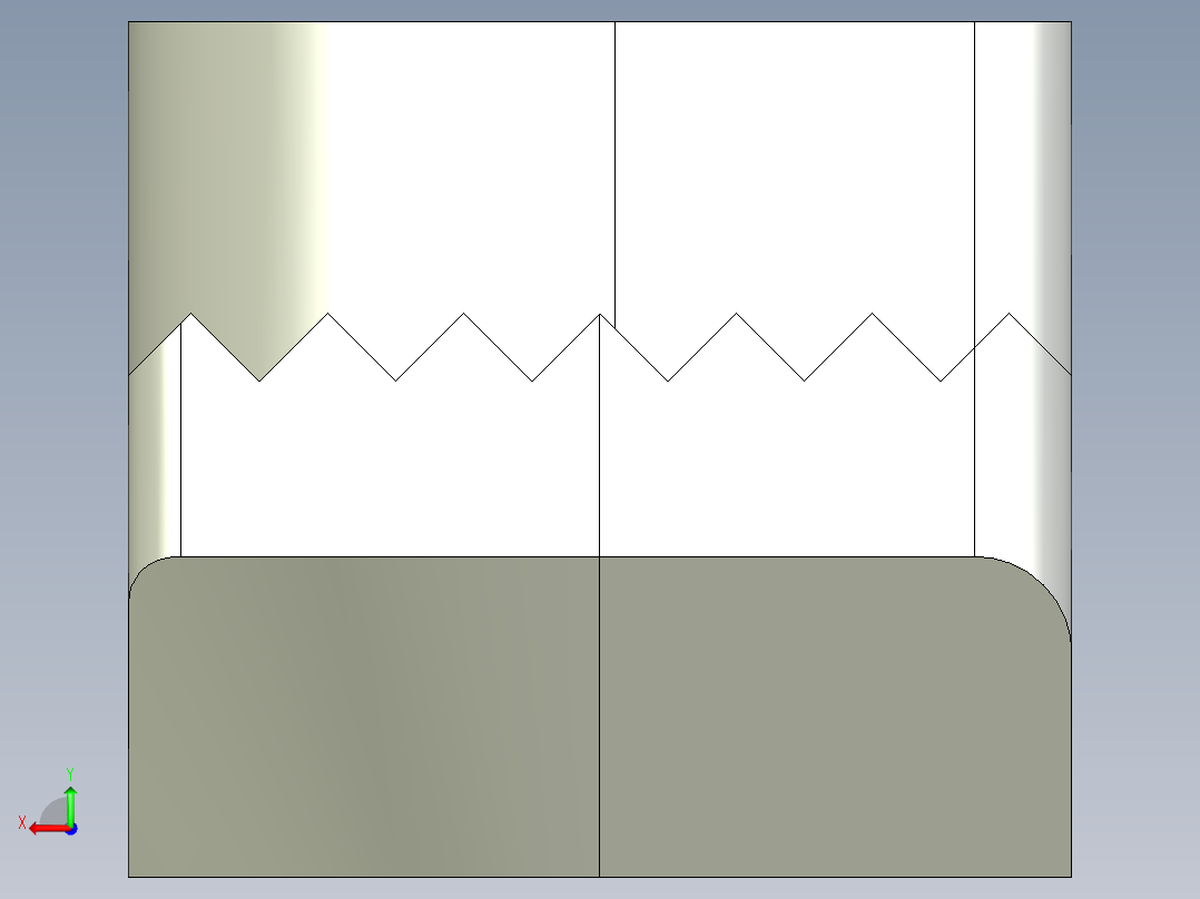 型材-BR 10 SLOT M6 T-NUT KJN530285后视图