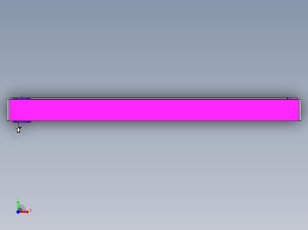 威洛博VL系列3d模型模组VL22H2Y-S2700前视图