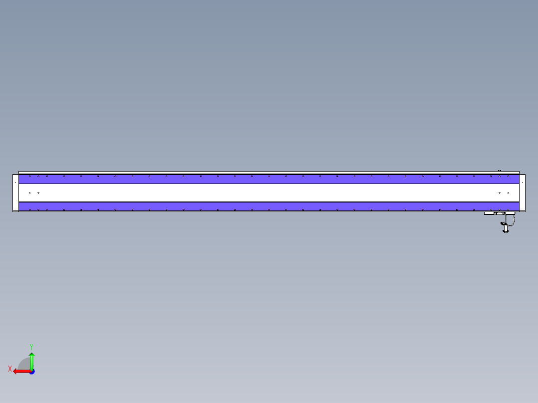 威洛博VL系列3d模型模组VL22H2Y-S2700后视图