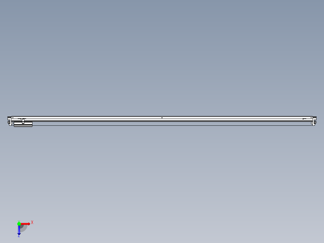 威洛博VL系列3d模型模组VL22H2Y-S2700俯视图