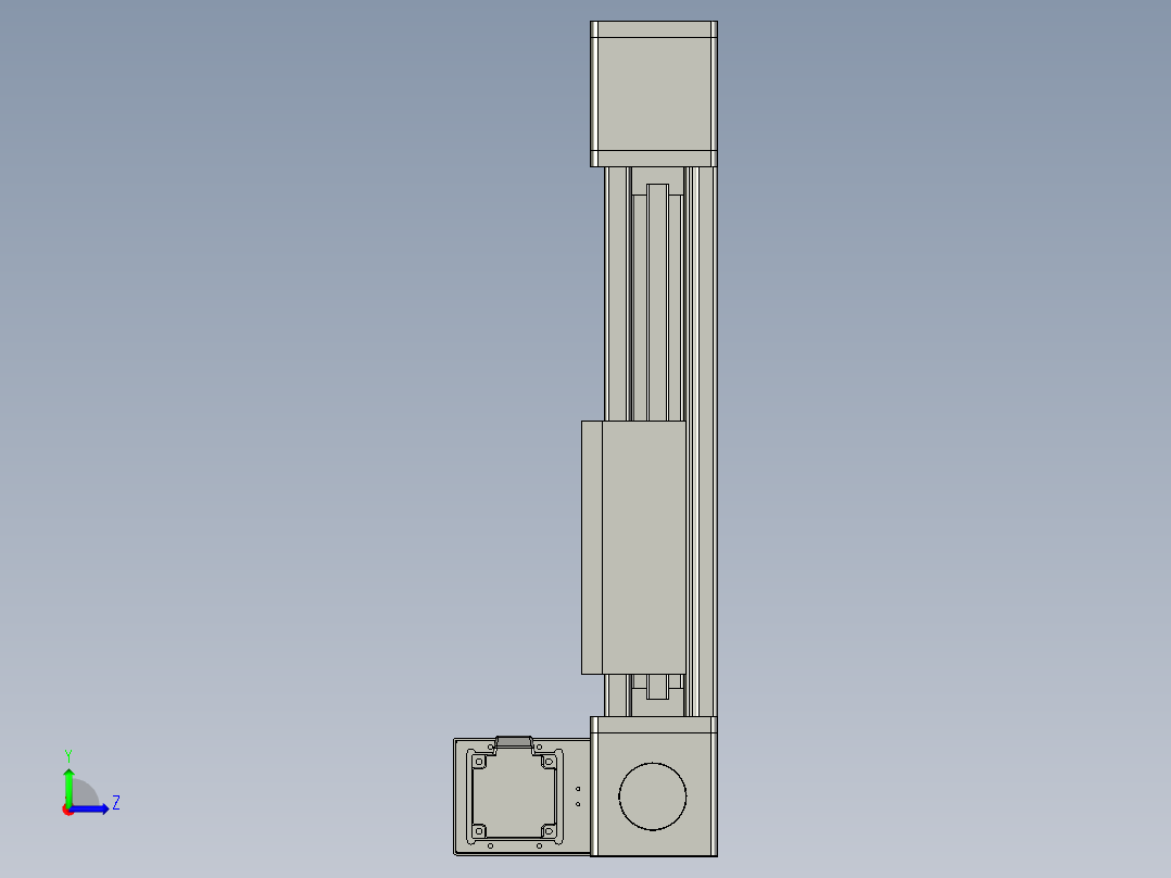 欧规系列-GB8-L96-S150-BRU-P40-MS3左视图