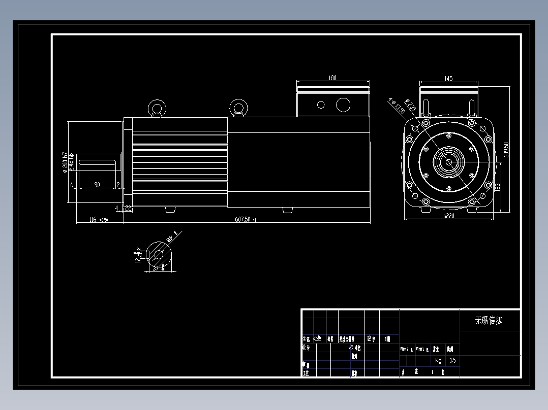 电机MS-220ST-M96015BZ-415P0
