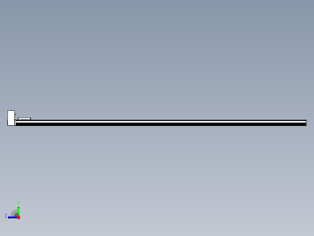 同步带全封闭直线模组TPA-HCB-105D-90-L2600-RU-C-P20-N3右视图