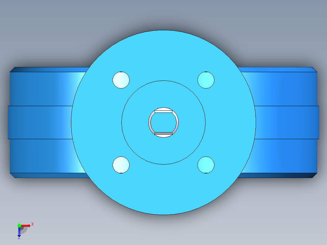 阀门模型WD71X-D_[50]俯视图