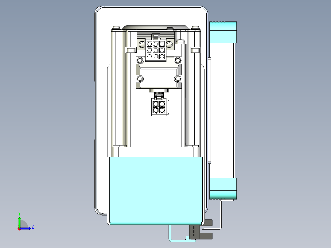 威洛博VBC同步带传动一无尘环境VBC14-L45-S2350-BL-ZP40-C3左视图