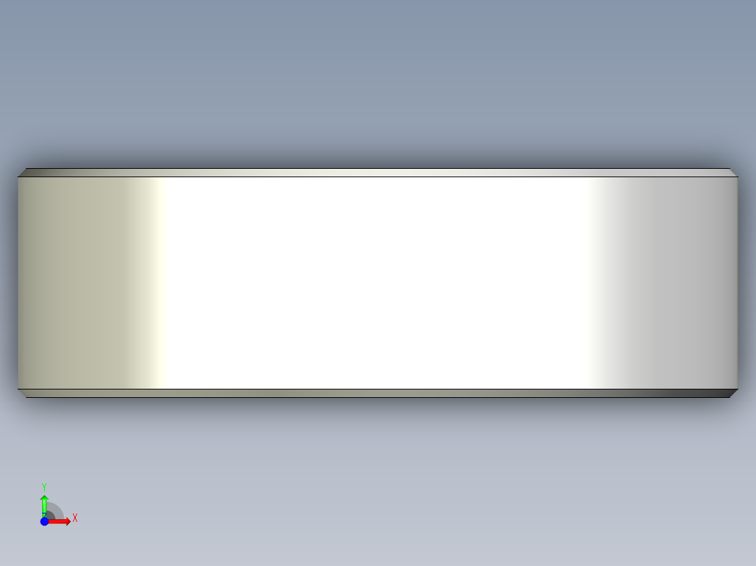 基本608ZZ滑板轴承前视图