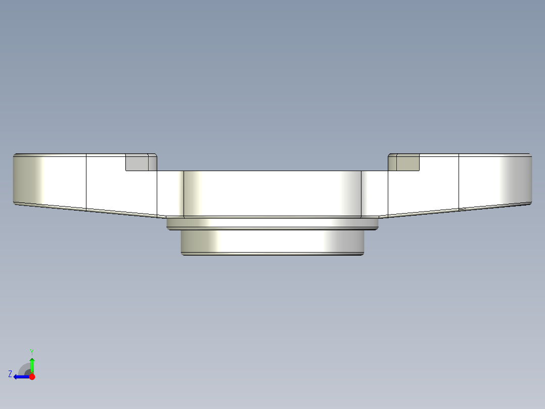 管道手动球阀-水管开关阀-手动阀门User Library-md52c150dn65-1_DN40~65.Gland右视图