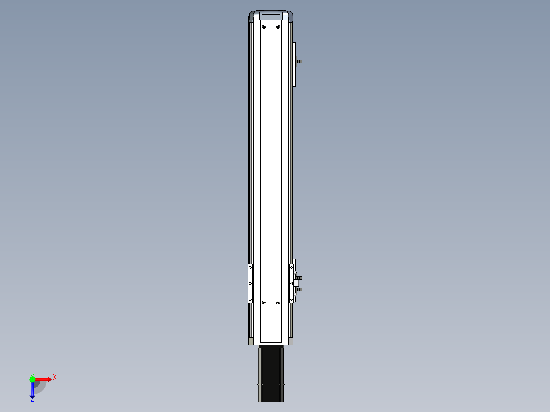 Toyo东佑达直线模组-ETH12-500-BC-200W+煞車俯视图