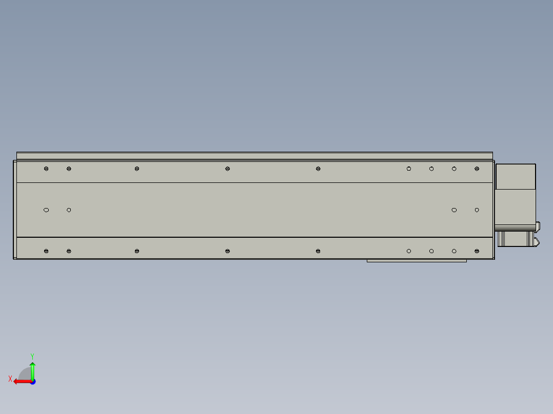 威洛博VBF22-S700-BRU后视图