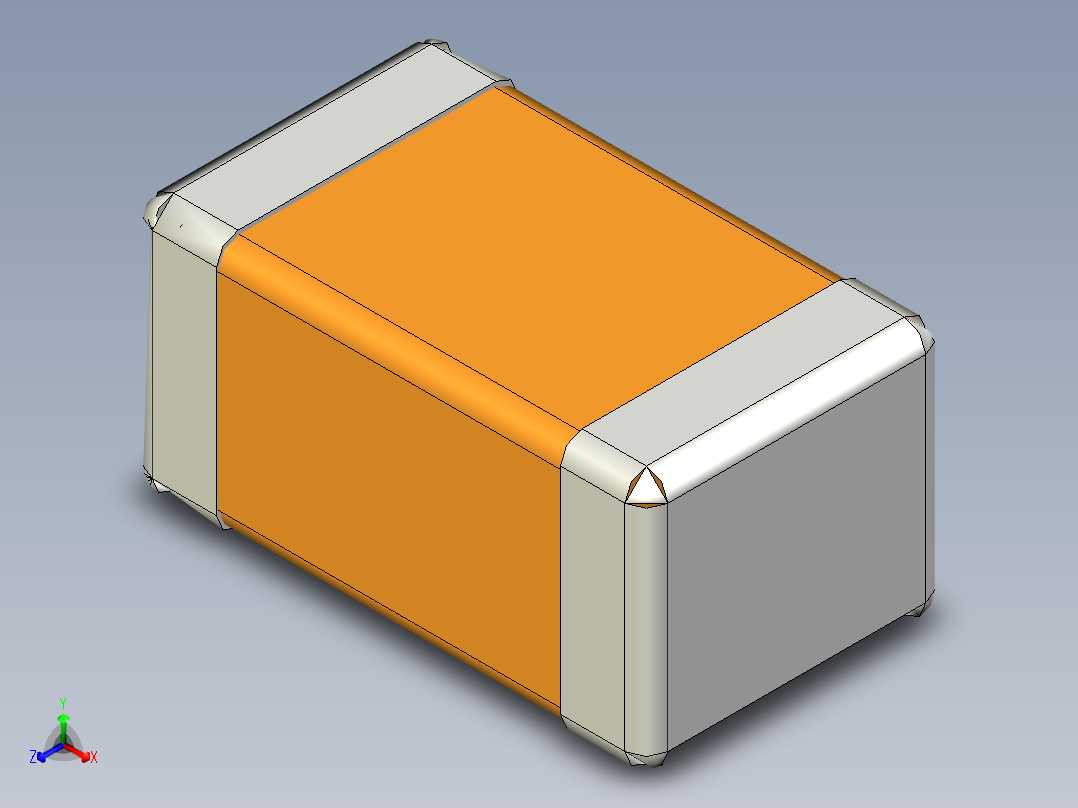 元器件<span style='color: red'>3D</span>封装C0201_03517