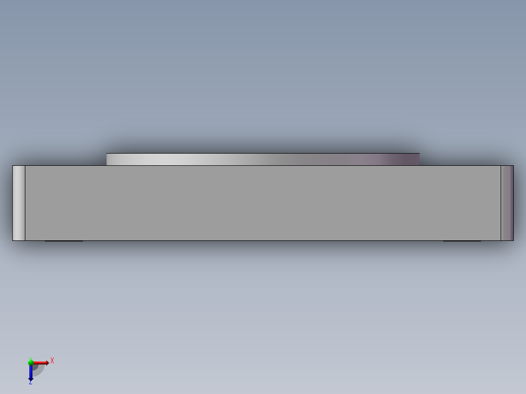 模组KK-86-F8 安川750W电机板(安川=台达 汇川 三菱 富士 禾川).SLDPRT俯视图