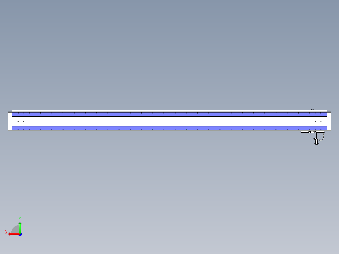 威洛博VL系列直线电机模组-VL17E3-S2550后视图