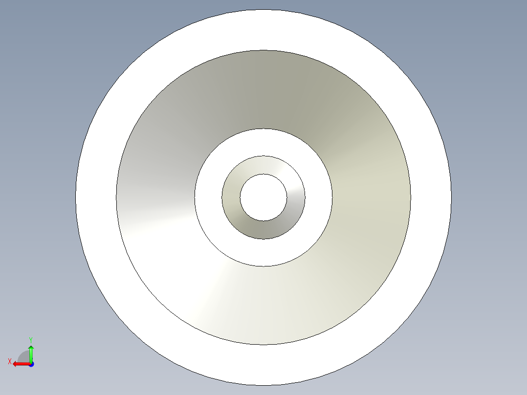 喇叭調整腳座5544-3D多系列多零件图纸模型后视图