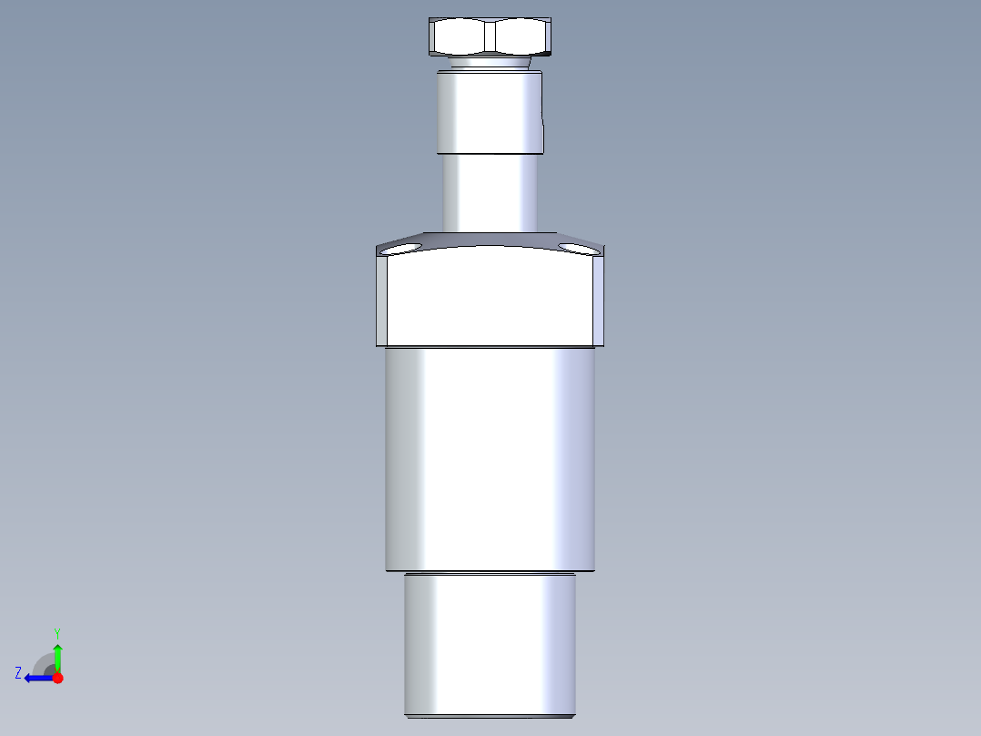 KOSMEKLHA0550-CLN多系列多零件图纸模型右视图