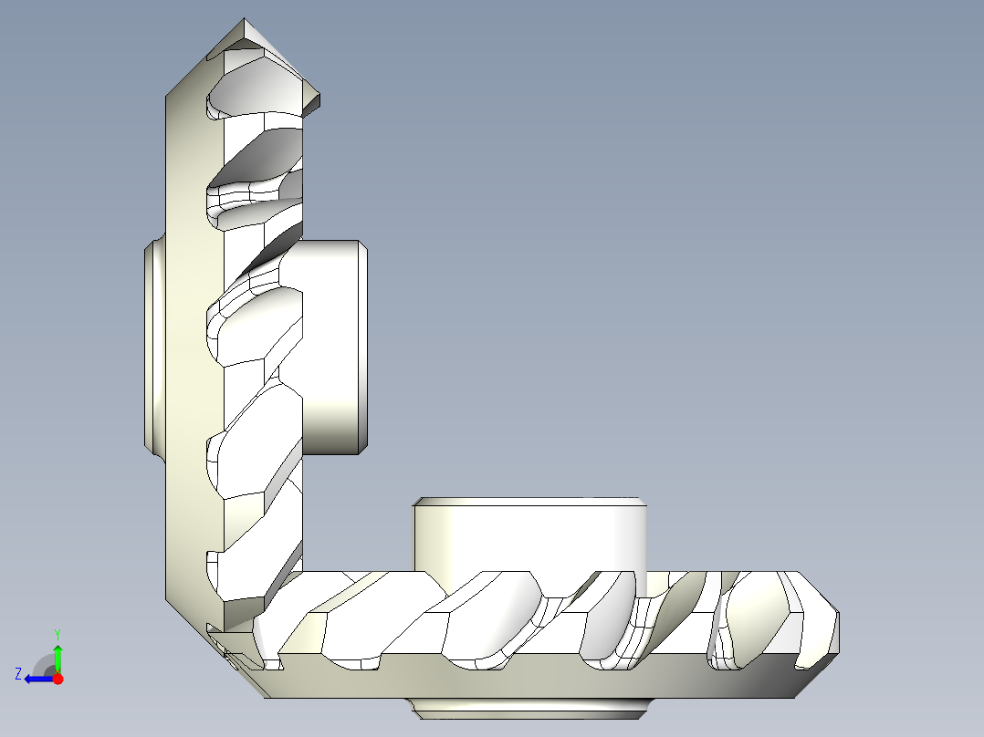 齿轮啮合 (82)右视图