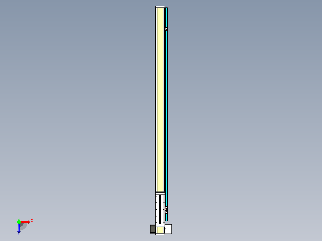 欧规系列-LB6-L65-C-S1200-BLD-P40-D3俯视图