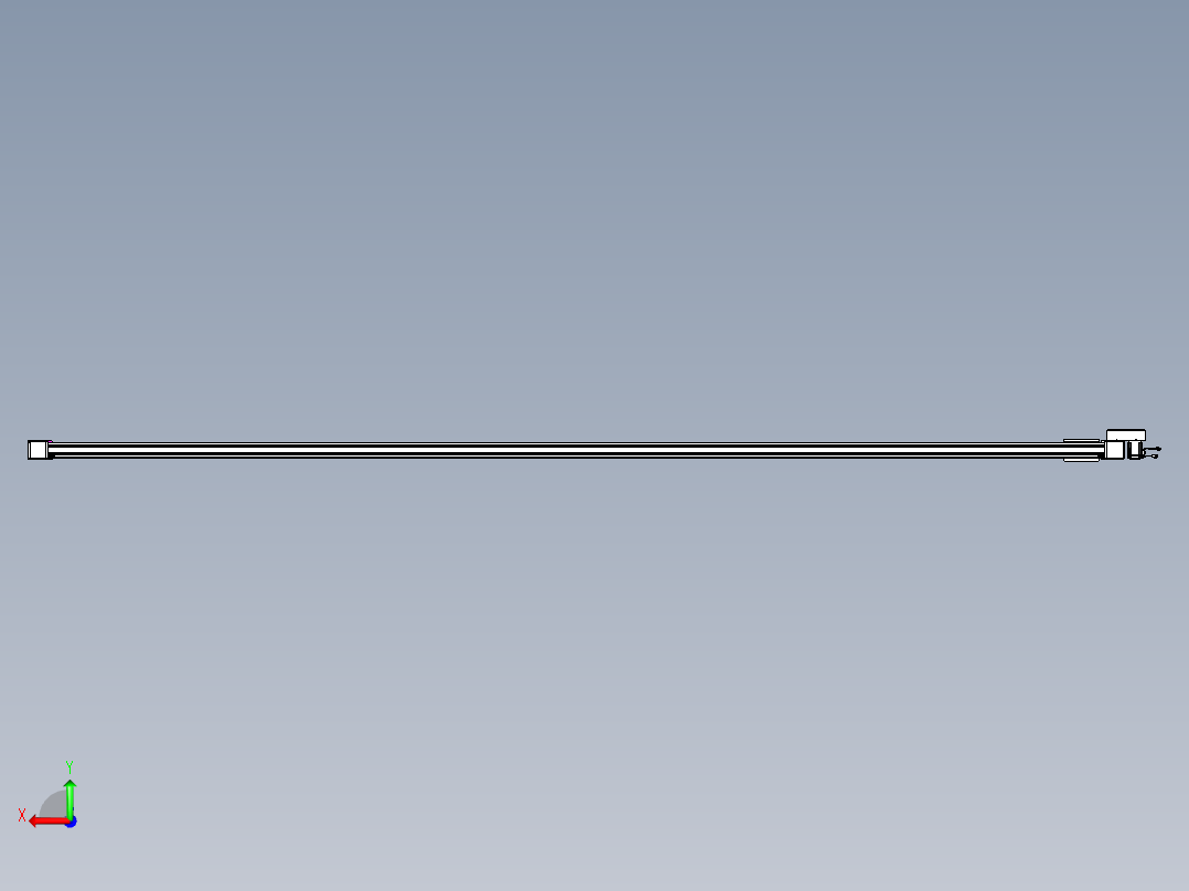 威洛博LB.GB同步带传动--欧规系列GB8-L96-S5250-BR-P75后视图
