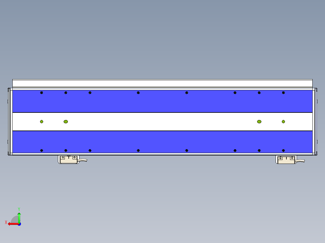 威洛博LC系列3d模型模组2LC14S1Y-S250后视图